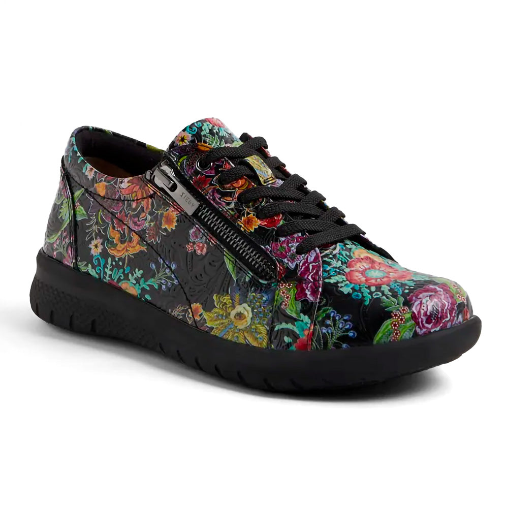 Ziera Women's Solar XF-ZR Black Embossed Floral