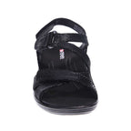 Zanzibar Adjustable Sandal - Black Lizard