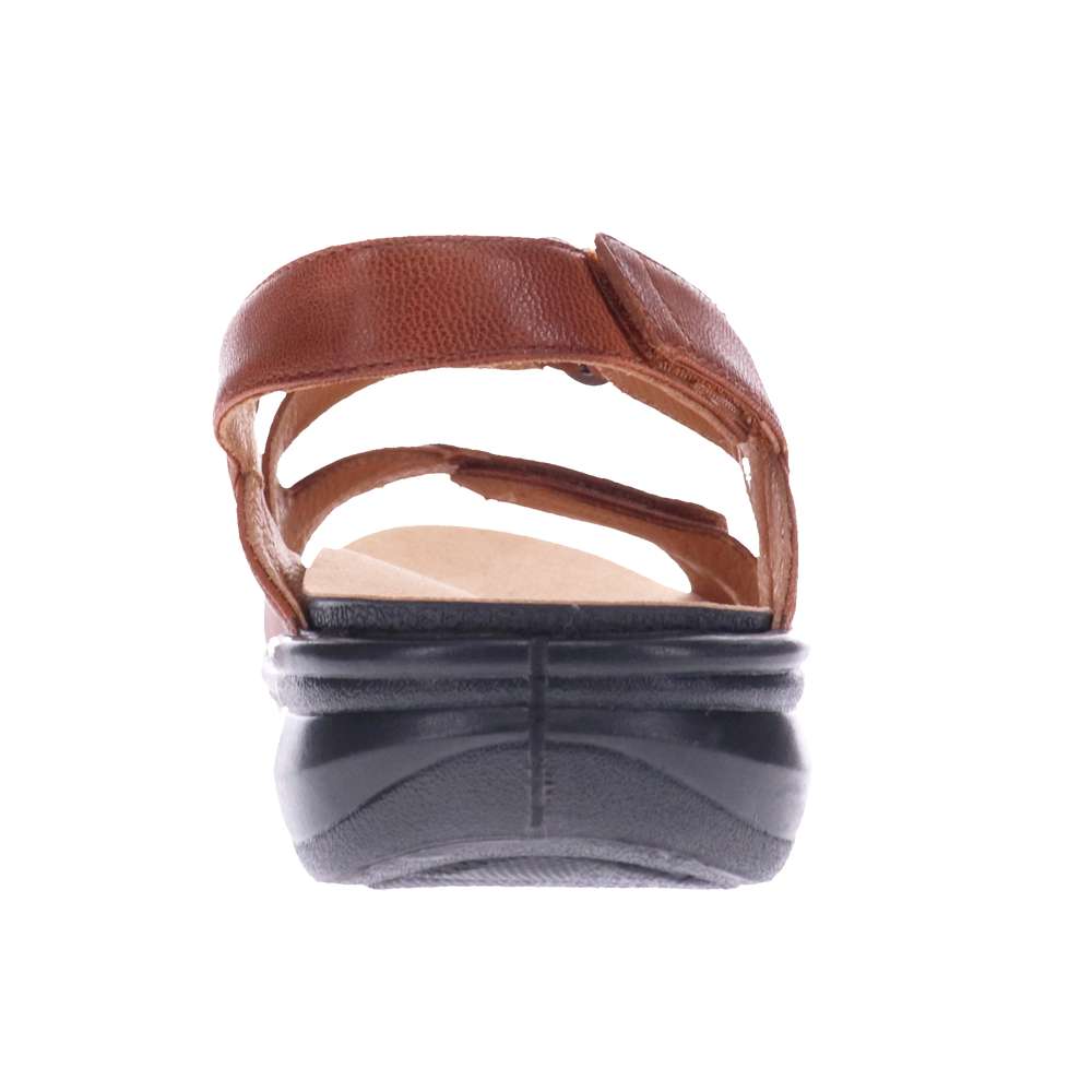 Zanzibar Adjustable Sandal - Cognac