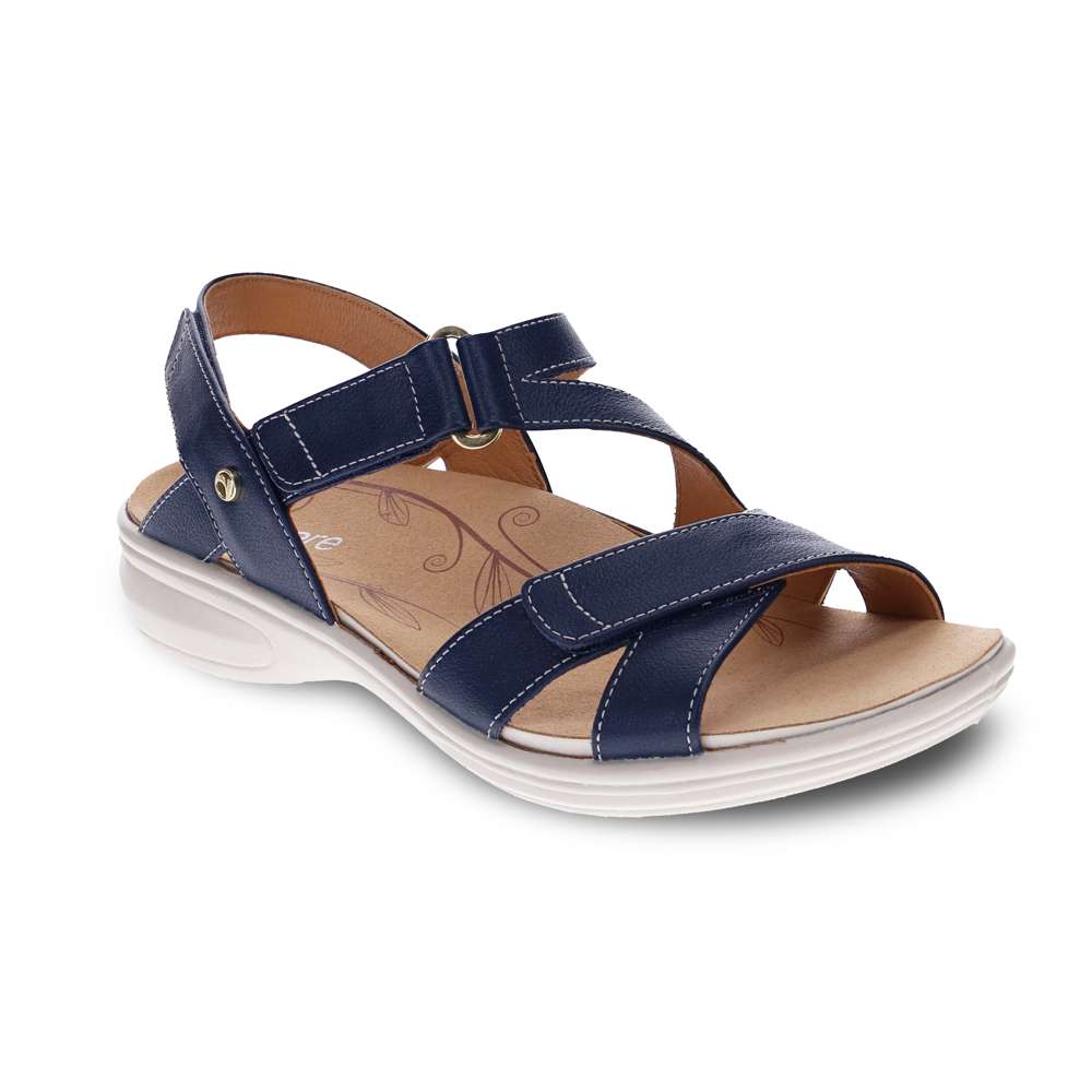 Zanzibar Adjustable Sandal - Navy
