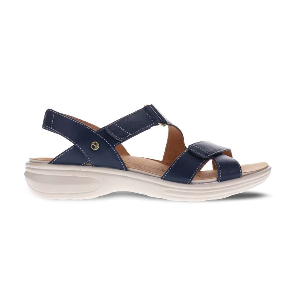 Zanzibar Adjustable Sandal - Navy