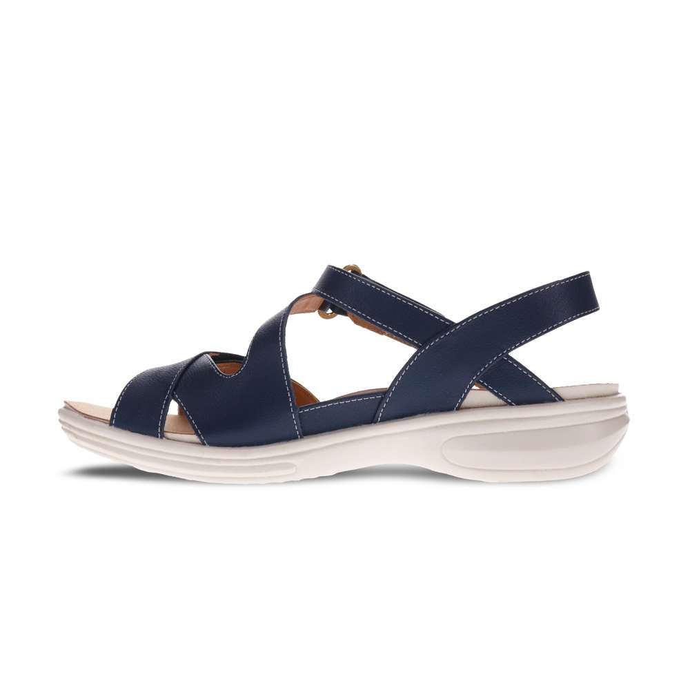 Zanzibar Adjustable Sandal - Navy