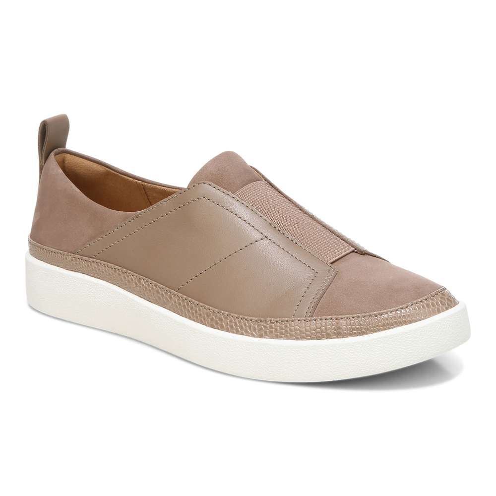 Zinah Slip-On Sneaker - Brownie