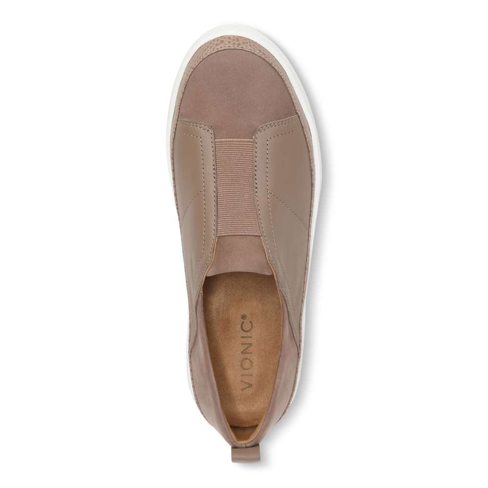 Zinah Slip-On Sneaker - Brownie