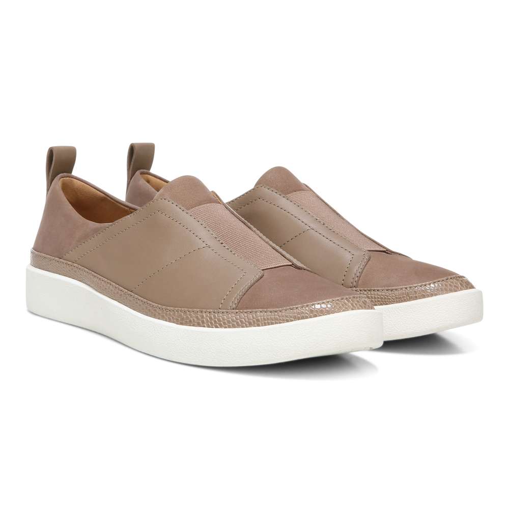 Zinah Slip-On Sneaker - Brownie