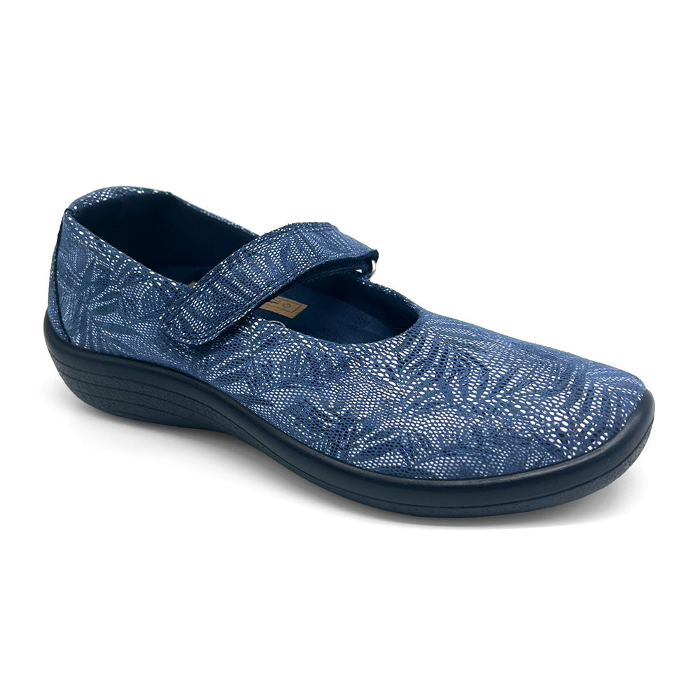 Arcopedico Women's Estrela Palm Navy