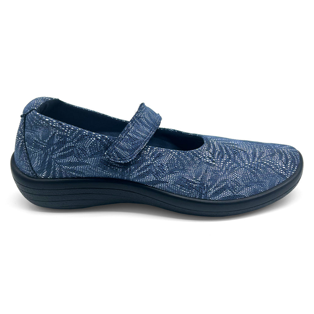 Arcopedico Women's Estrela Palm Navy
