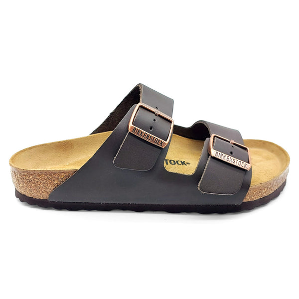 Birkenstock Women's Arizona Smooth Leather Dark Brown