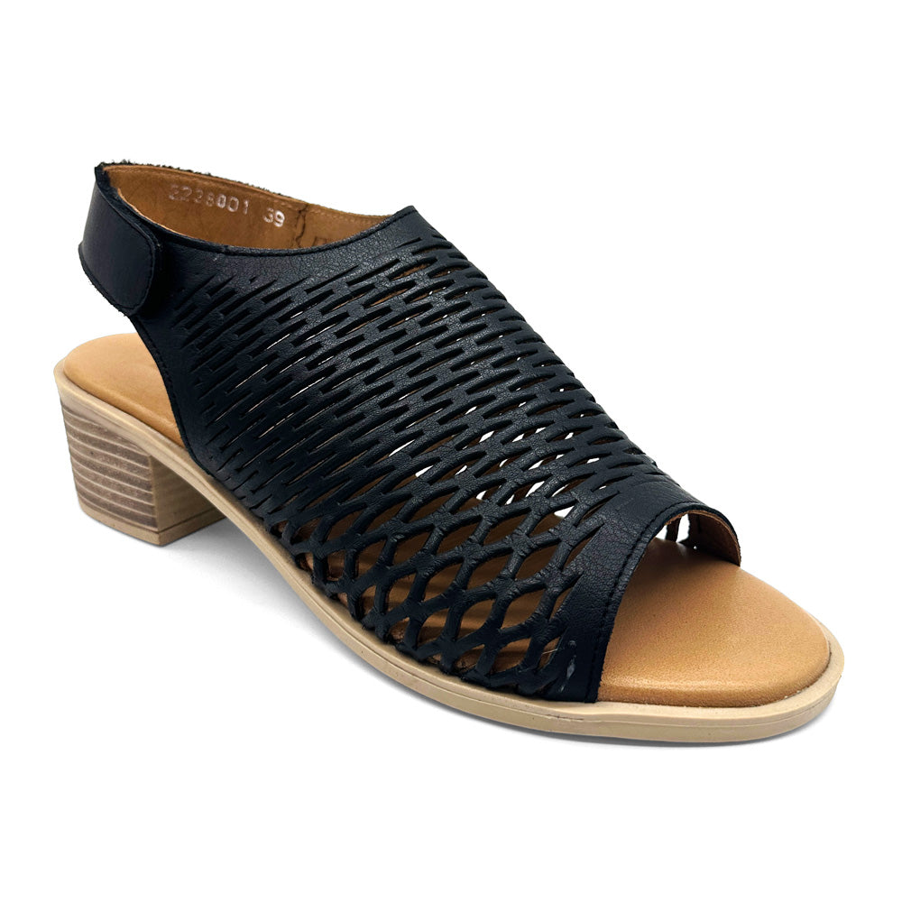 Bonnii Women's Dee Black Leather