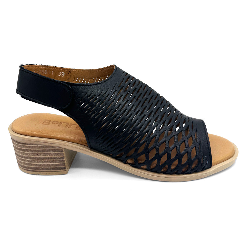 Bonnii Women's Dee Black Leather