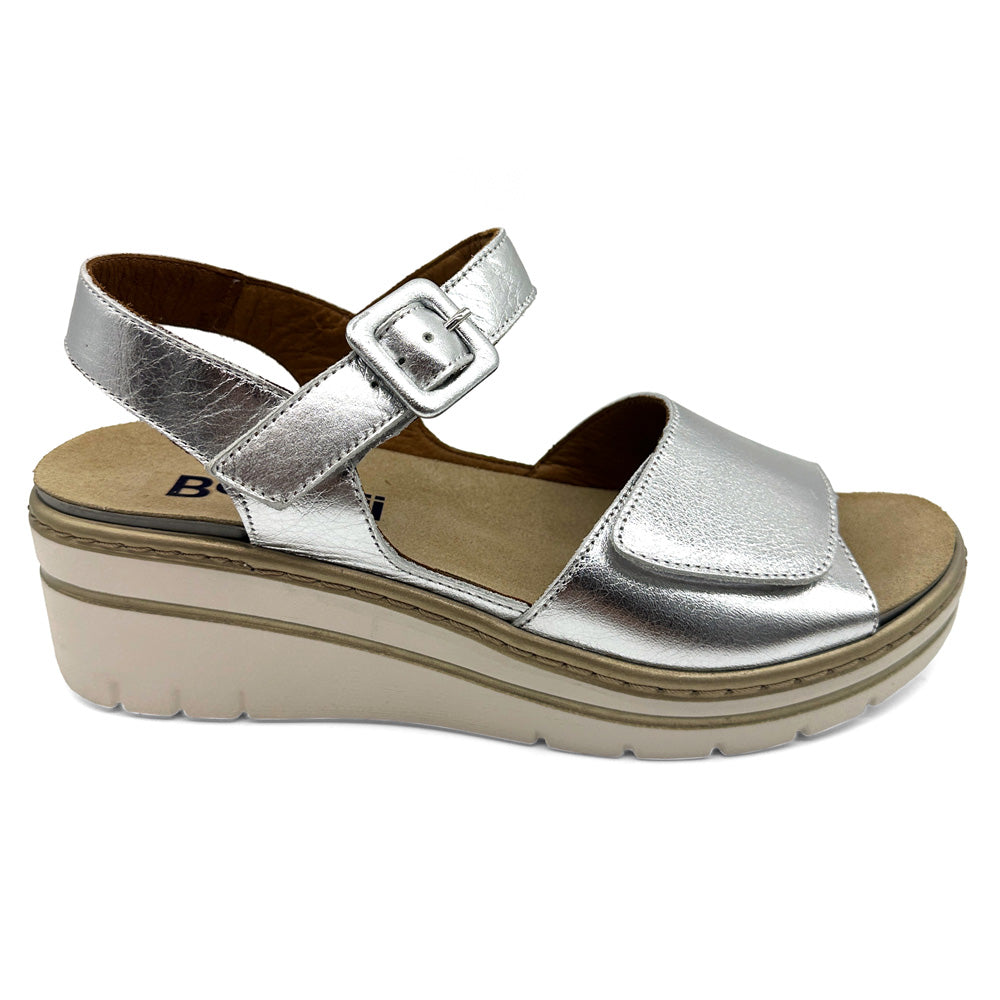 Bonnii Women's Gem Silver Metallic