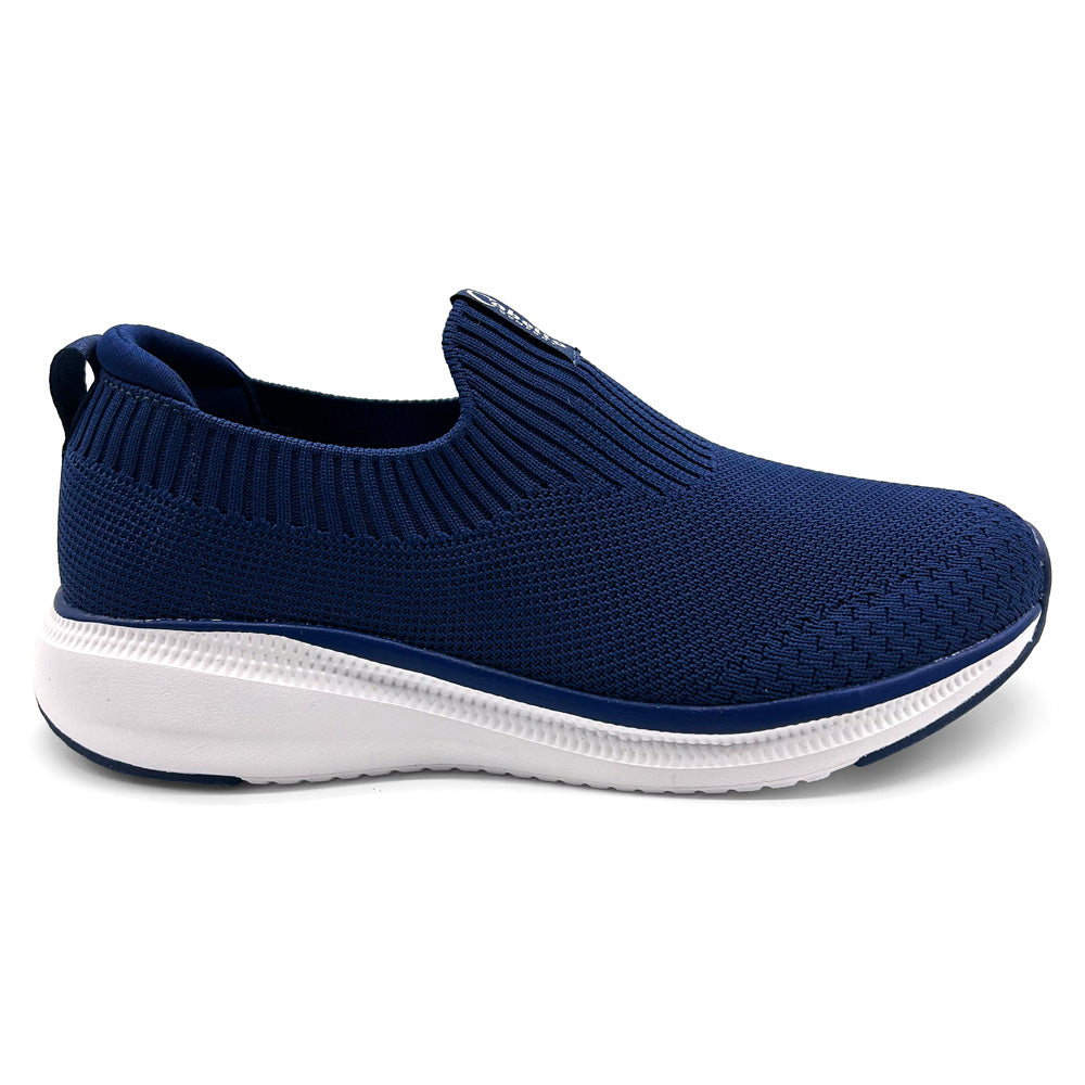 Cabello Women's Stride Navy  Natural Fit Footwear