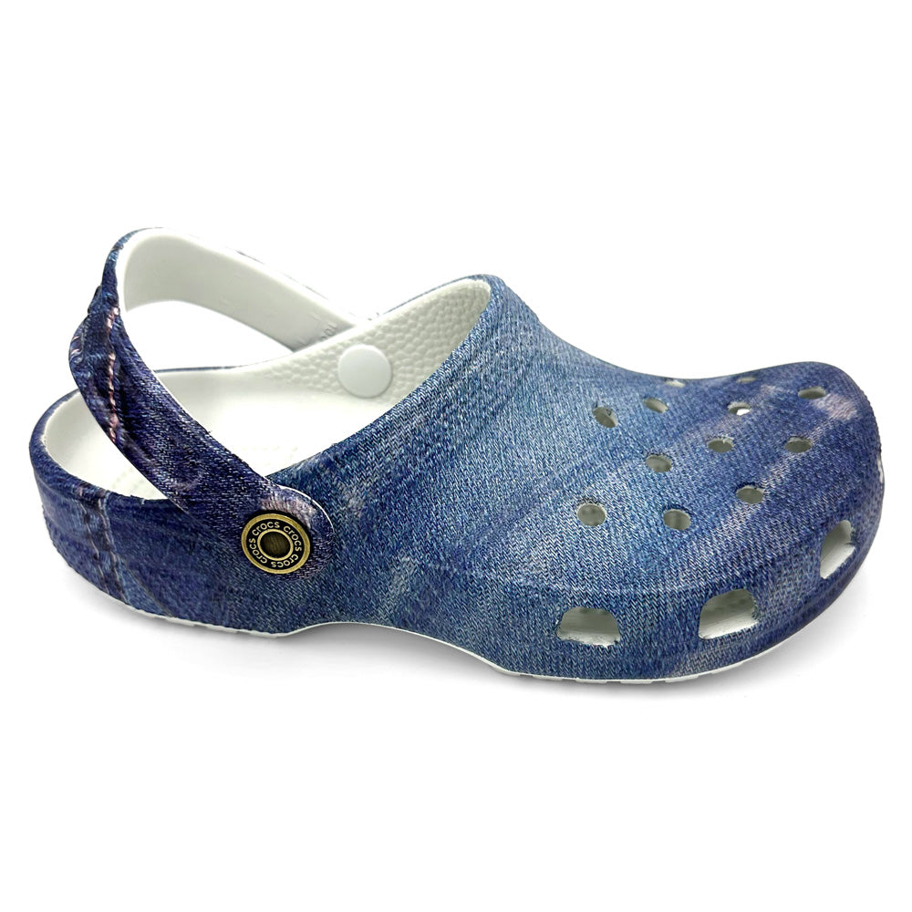 Crocs 210402-1NK Classic Denim Clog Moonlight