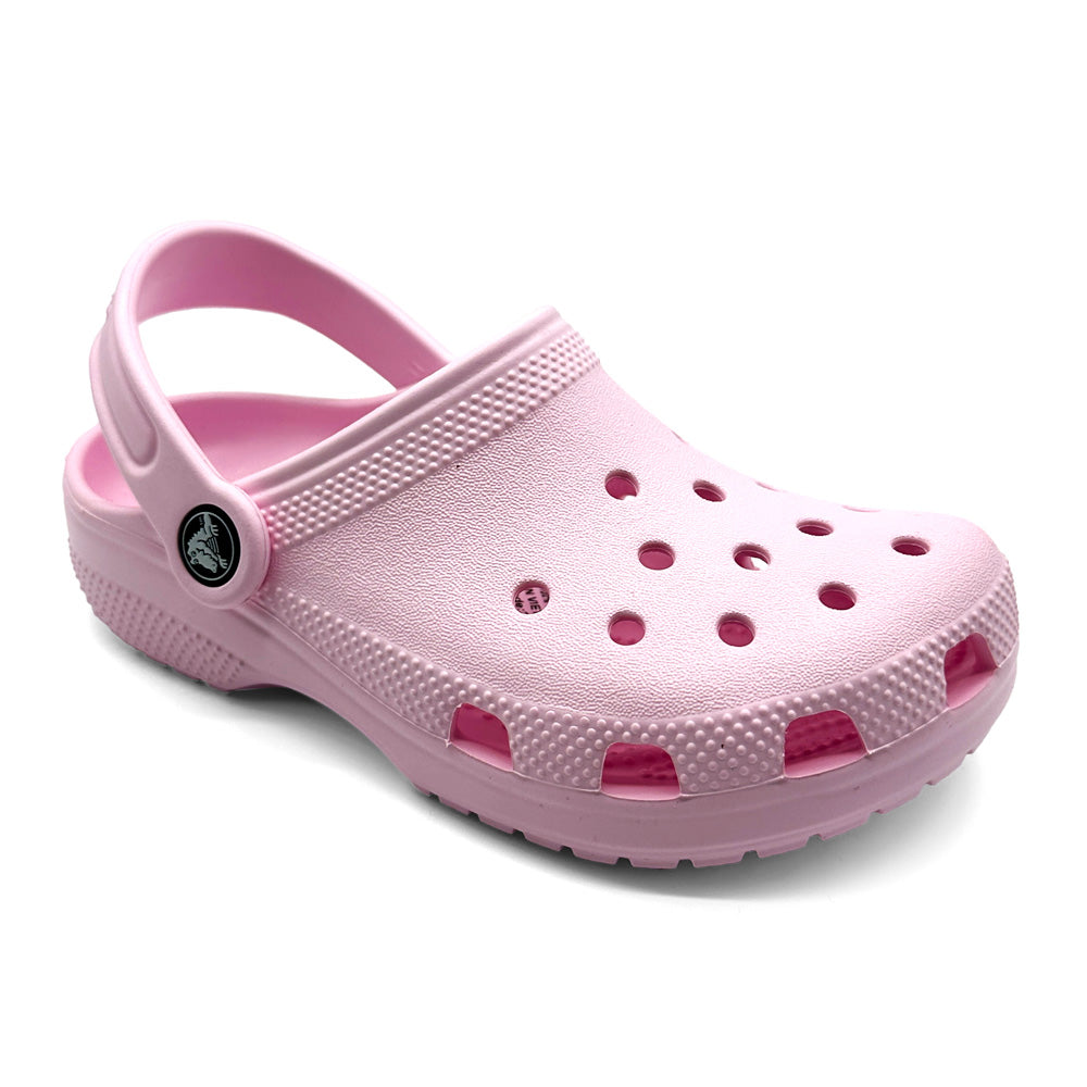 Crocs Toddler 206990-6ZW Classic Clog Pink Milk