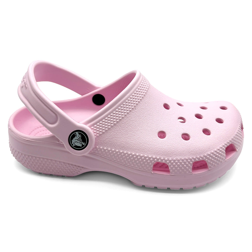 Crocs Toddler 206990-6ZW Classic Clog Pink Milk