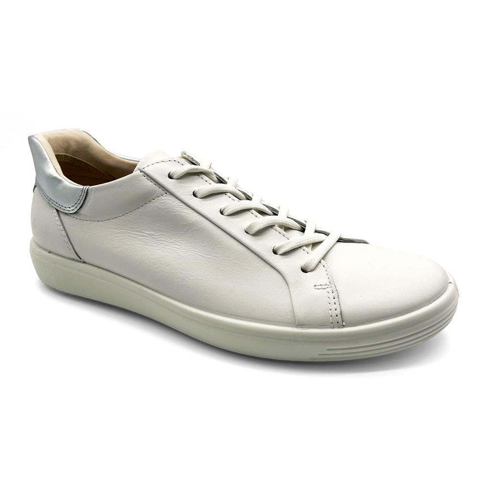 ECCO Women's Soft 7 White/Pure Silver