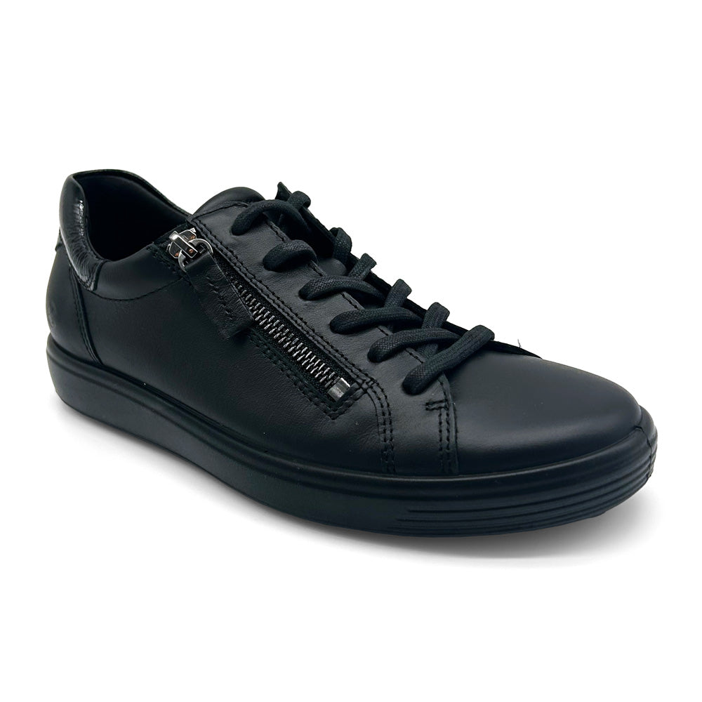 ECCO Women's Soft 7 Zip Black/Black