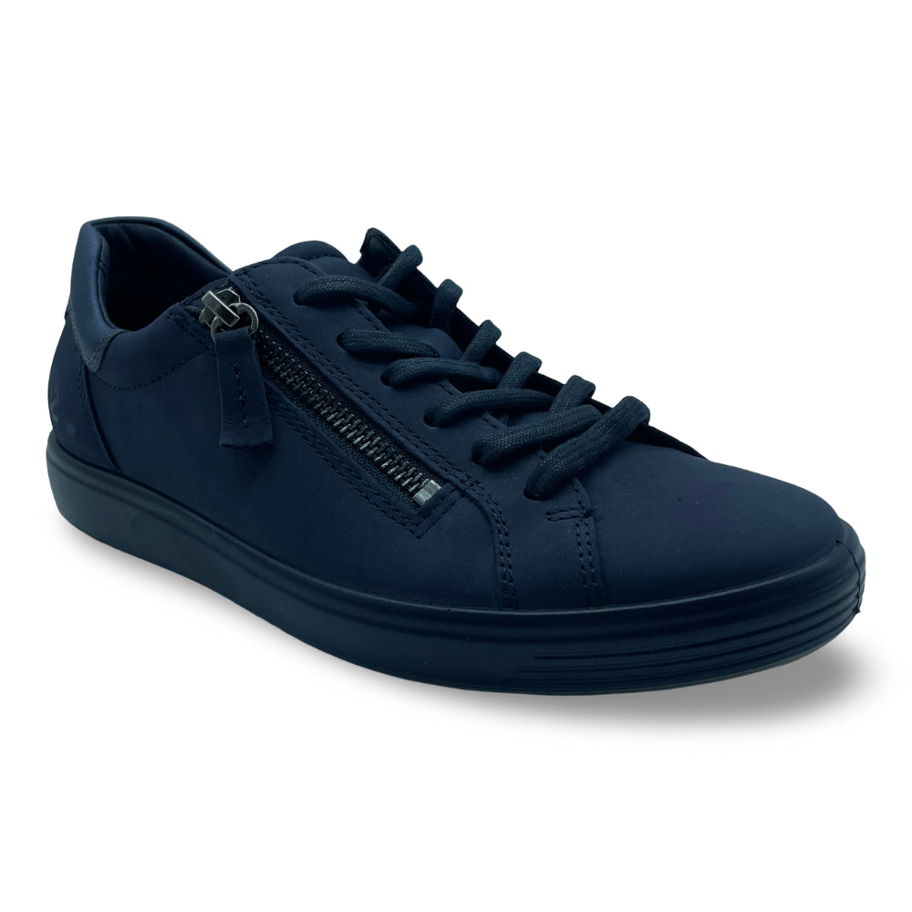 ECCO Women's Soft 7 Zip Marine/Graystone Metallic