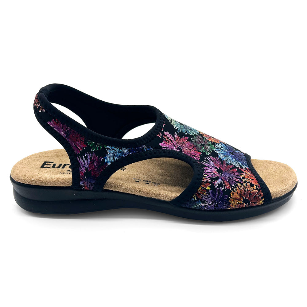Euroflex Women's Tuscany Black Floral