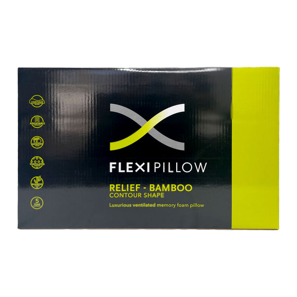 Flexi Pillow - Relief Memory Foam Contour Pillow