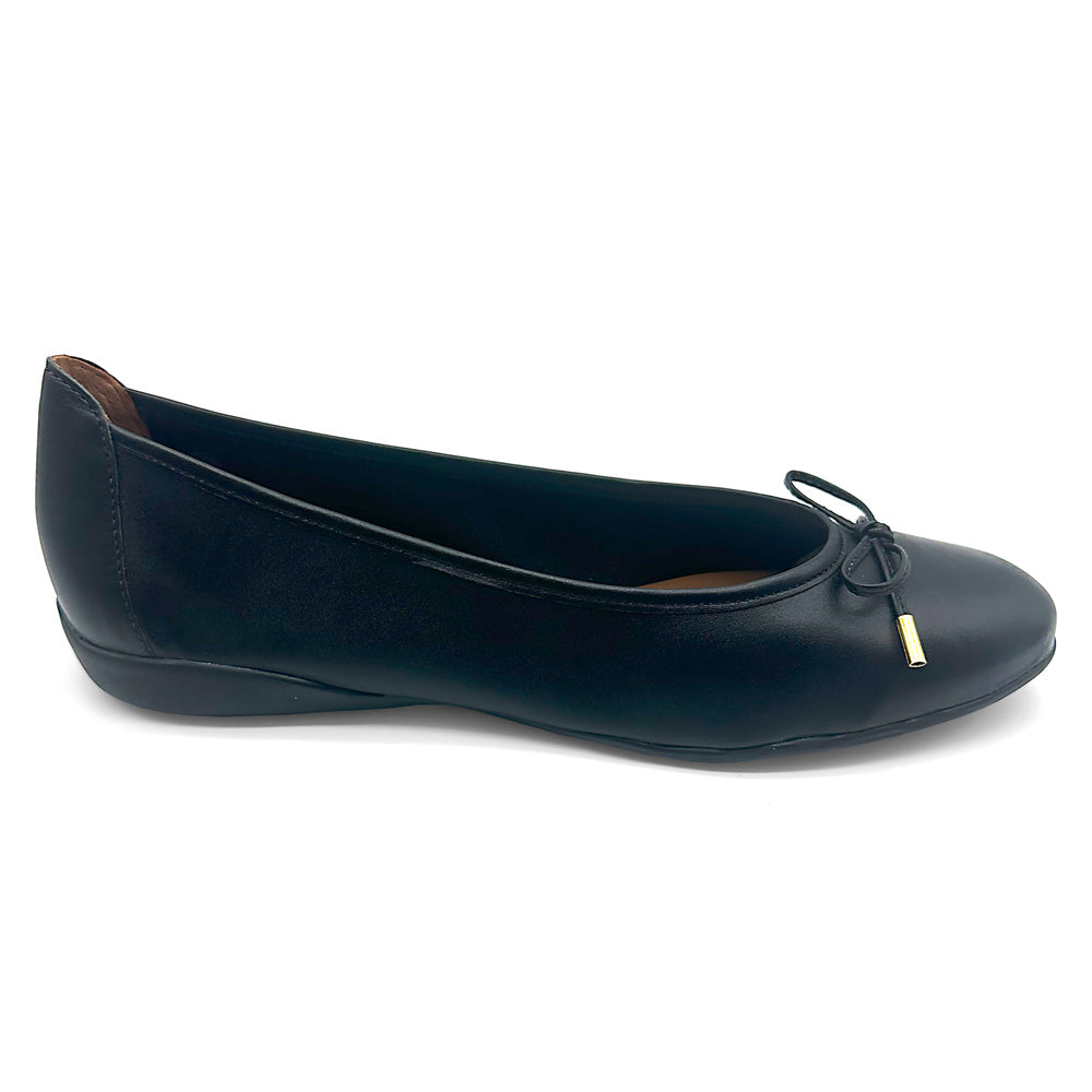 Gino Ventori Women's Marigold Black Leather