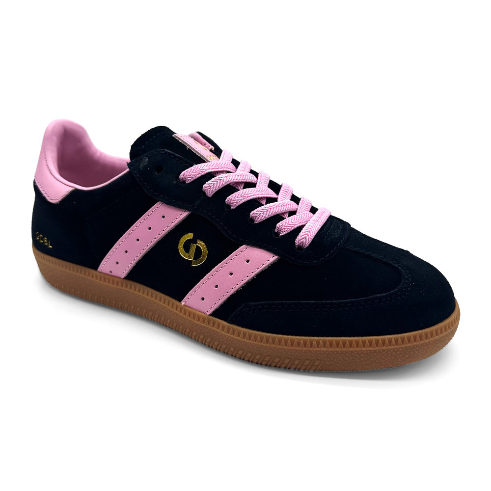 Goodsole 2001 Parallel Navy Pink Suede