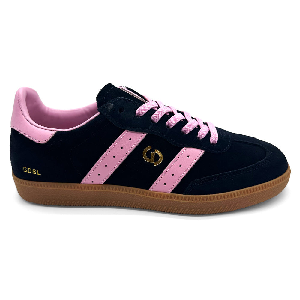 Goodsole 2001 Parallel Navy Pink Suede
