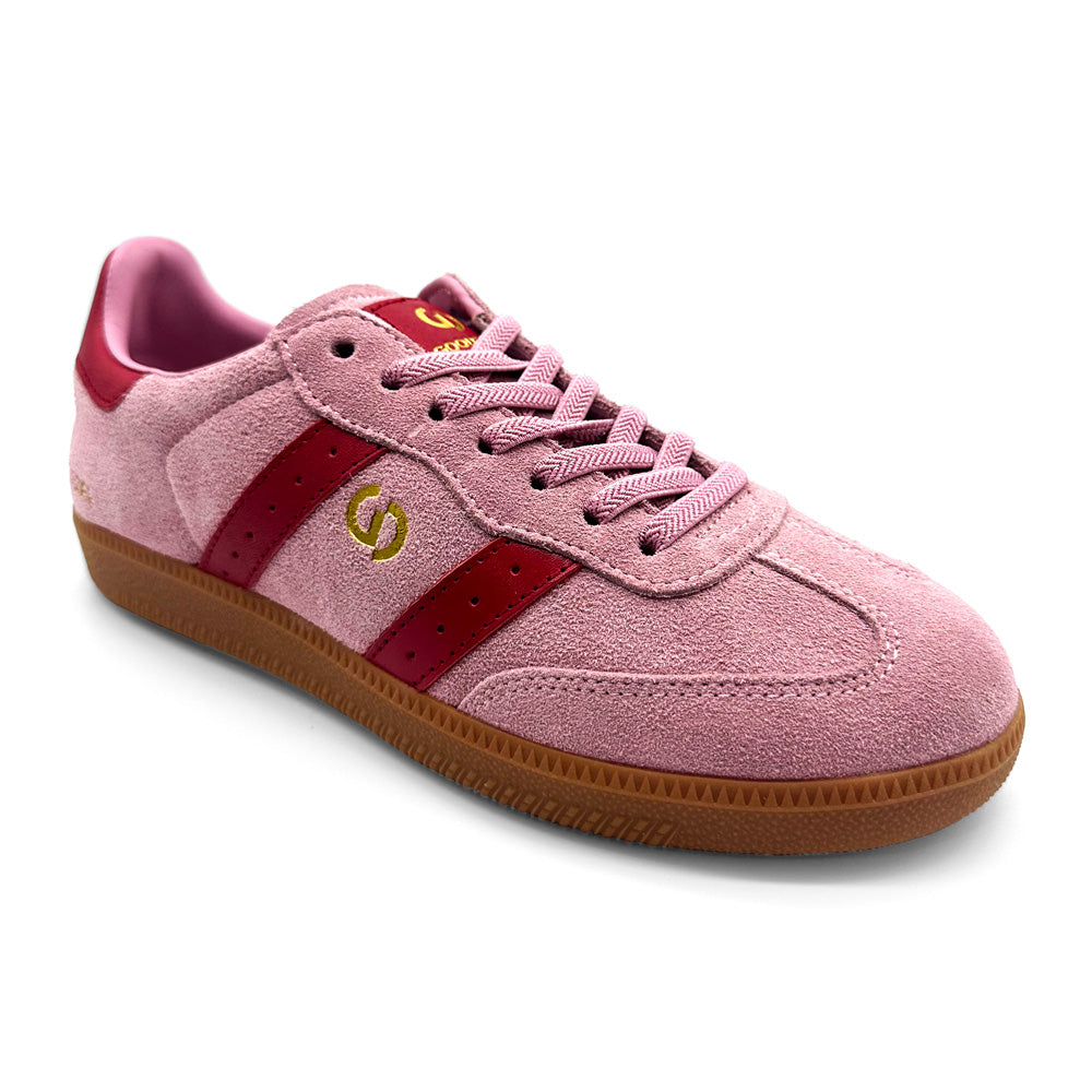 Goodsole 2001 Parallel Pink Red Suede