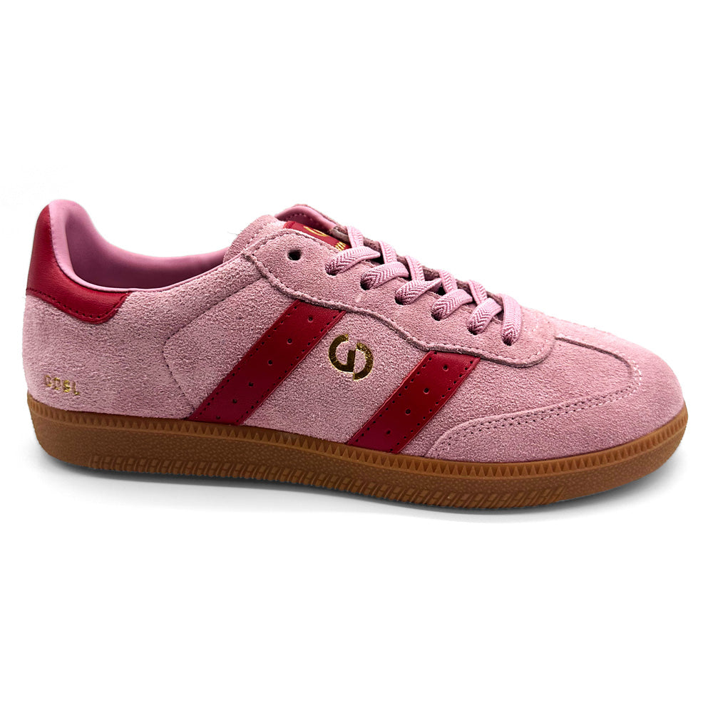 Goodsole 2001 Parallel Pink Red Suede