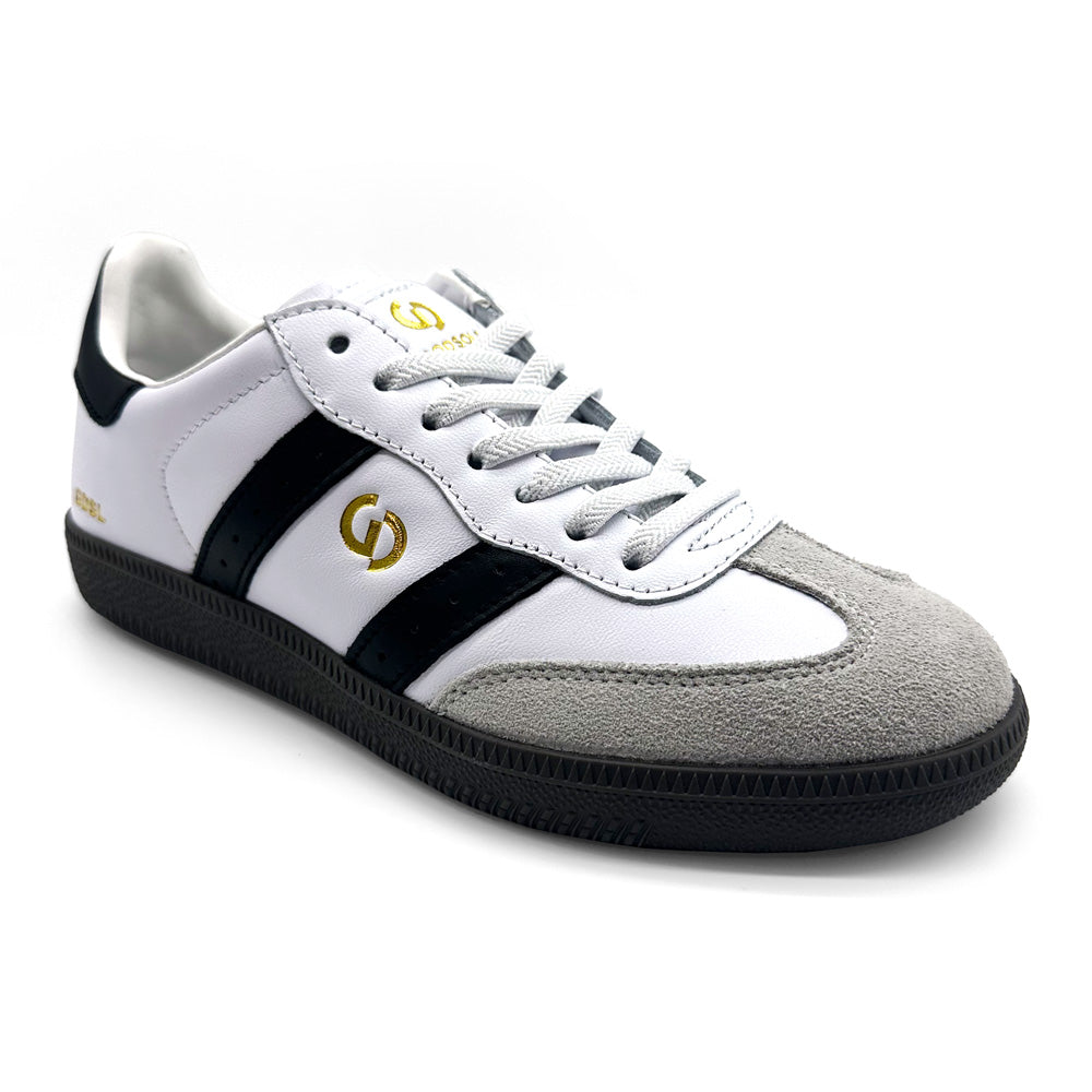 Goodsole 2001 Parallel White Black Leather