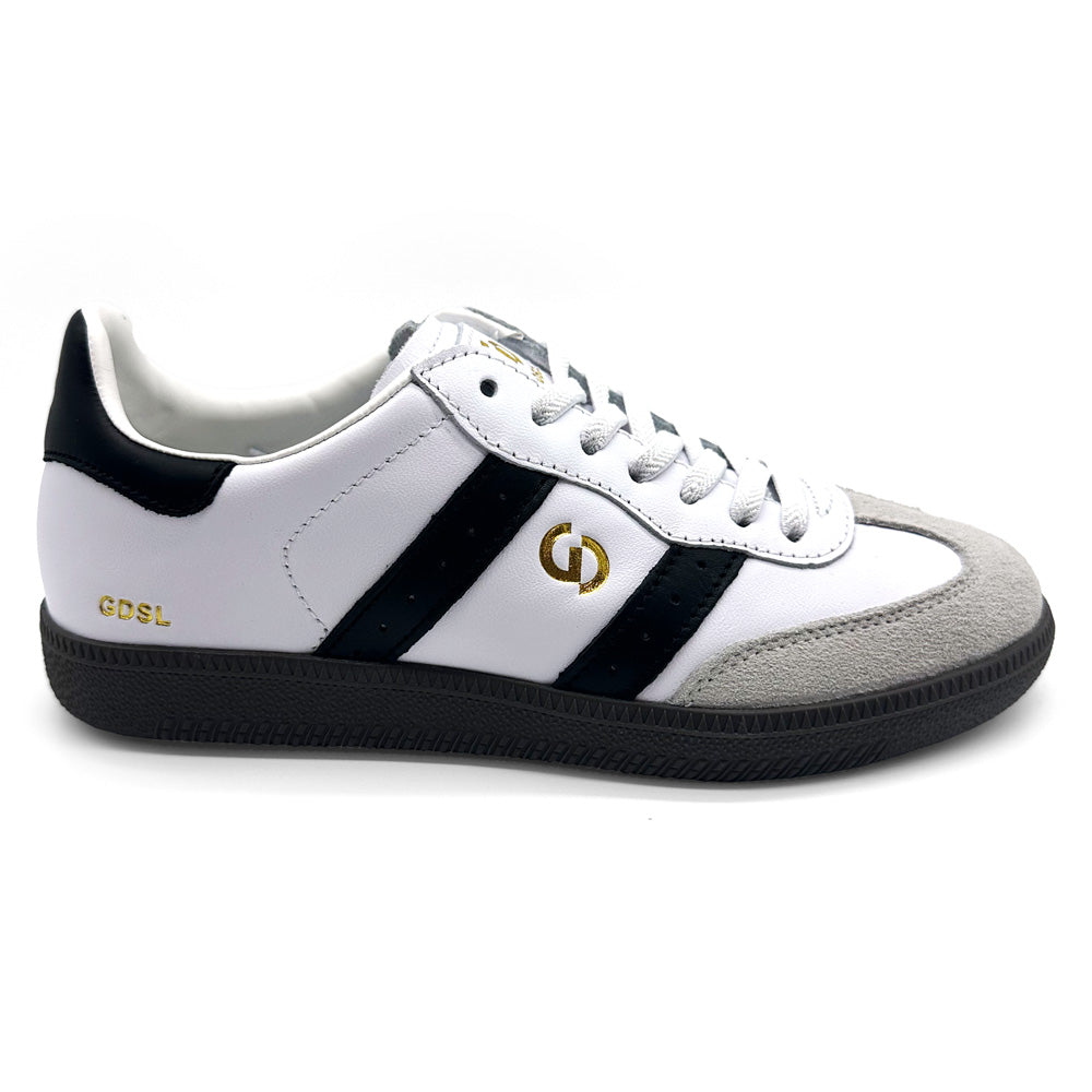 Goodsole 2001 Parallel White Black Leather