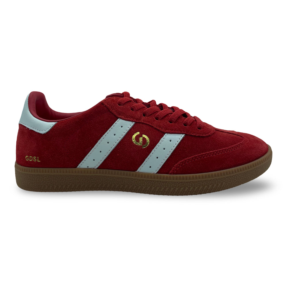 Goodsole Women's 2001 Parallel Auroa Red Suede