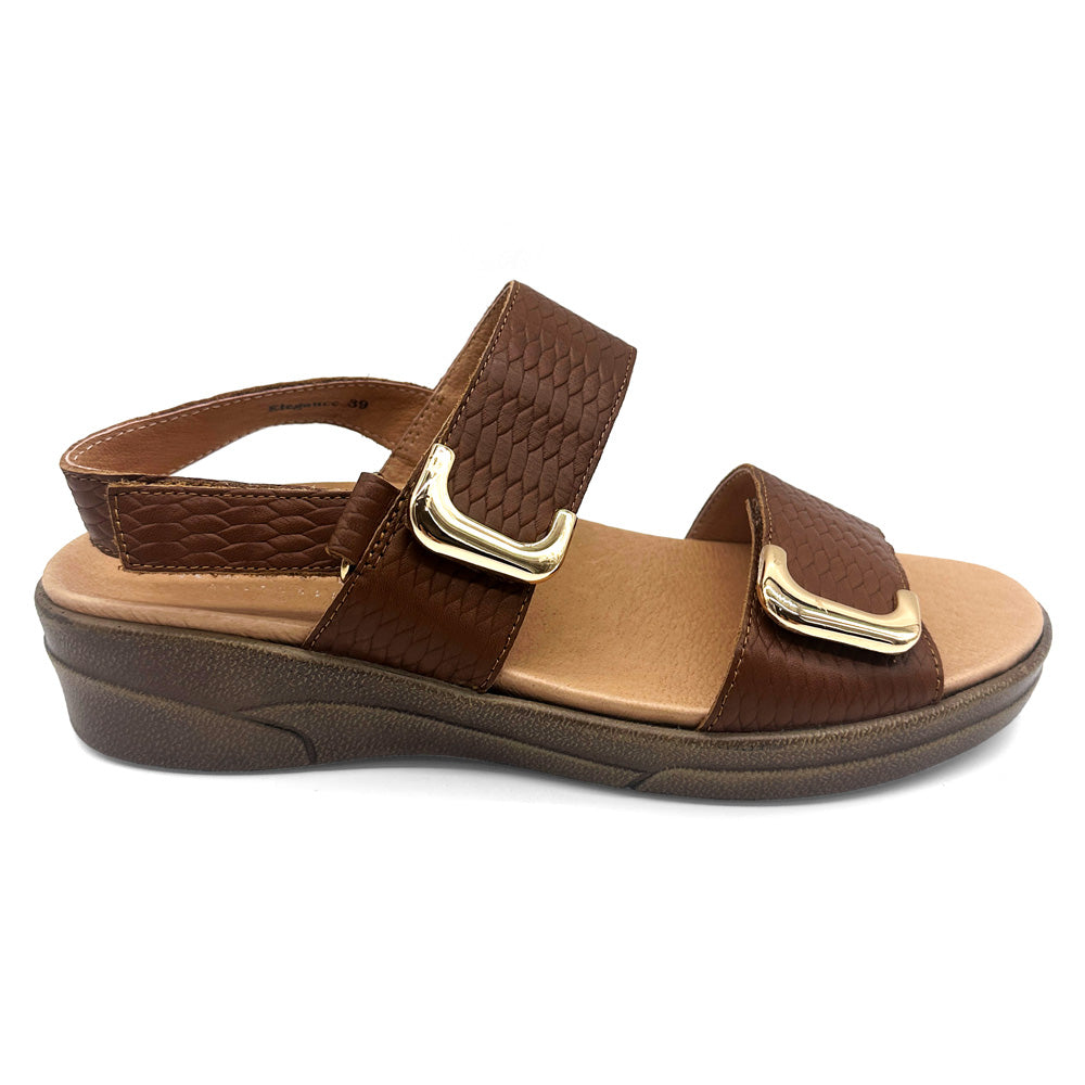 Klouds Women's Elegance Luxe Caramel