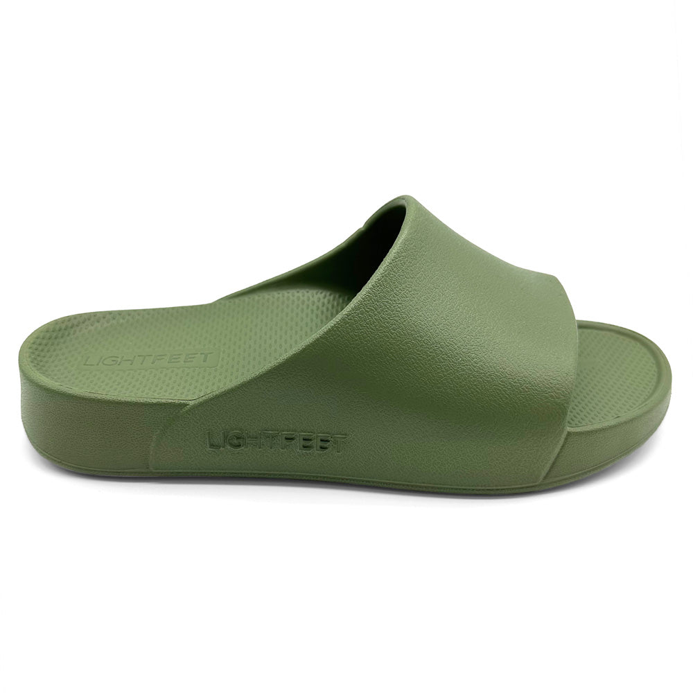 Lightfeet Slide One Strap Khaki