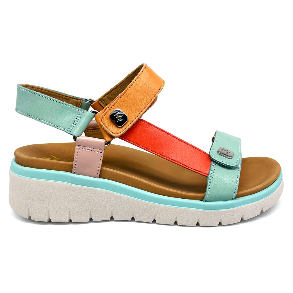 Mia Vita Women's Candice Jade/Blush Multi