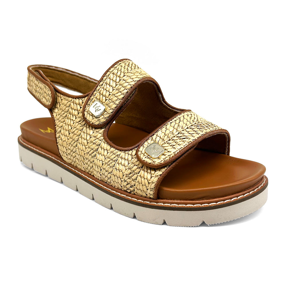 Mia Vita Women's Dakota Natural Raffia