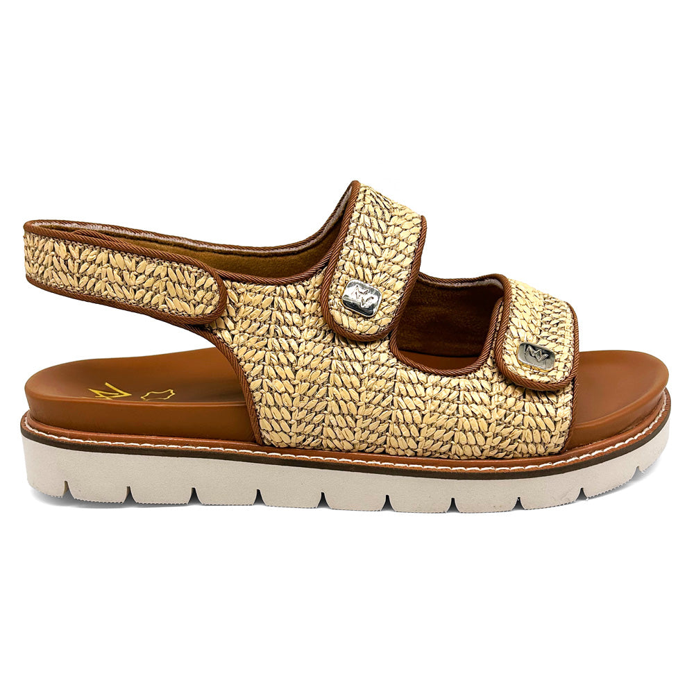 Mia Vita Women's Dakota Natural Raffia