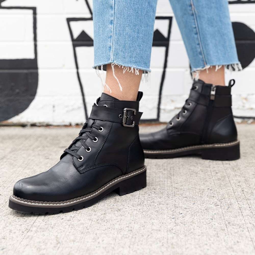 Poppy Ankle Boot - Black