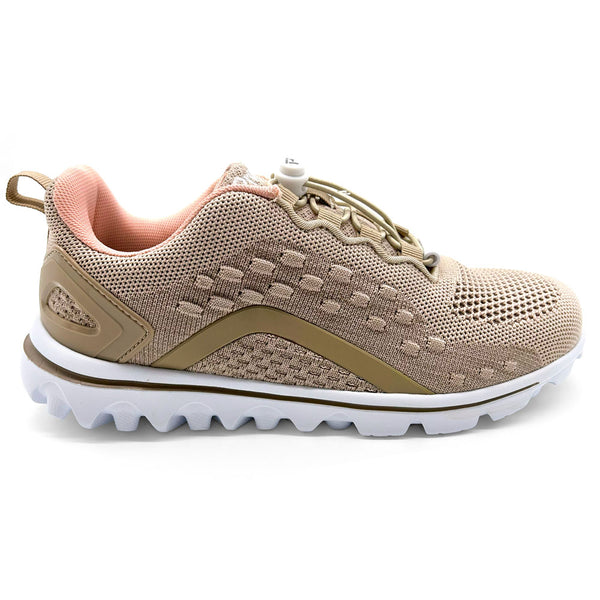 Propet Women's TravelActiv Axial Taupe/Peach
