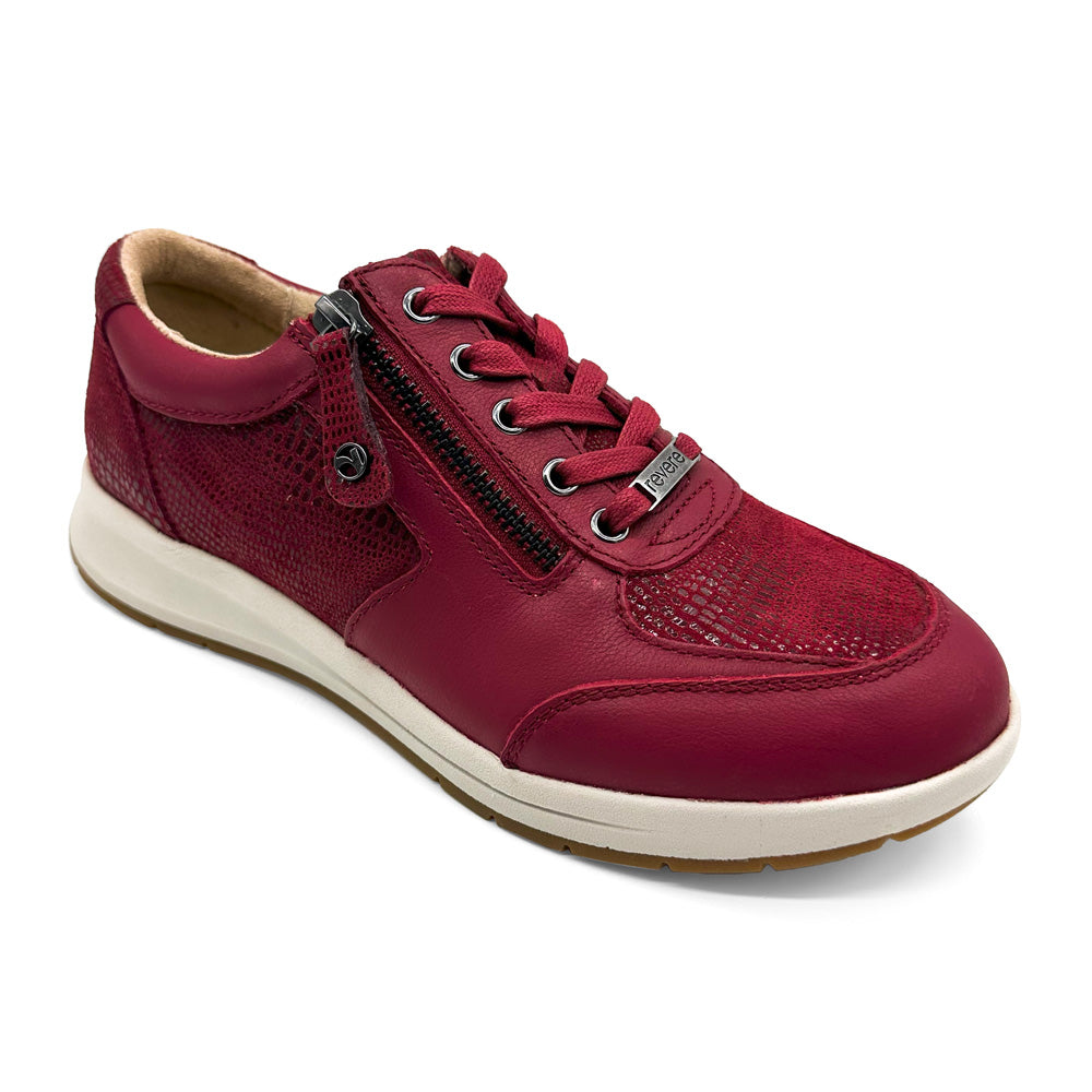 Revere Women's Boston Medium Cherry Lizard