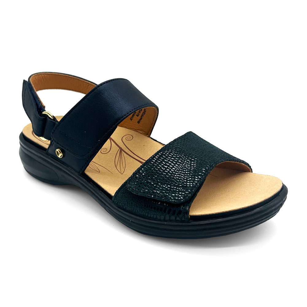 Revere Women's Como Navy Lizard/Sapphire