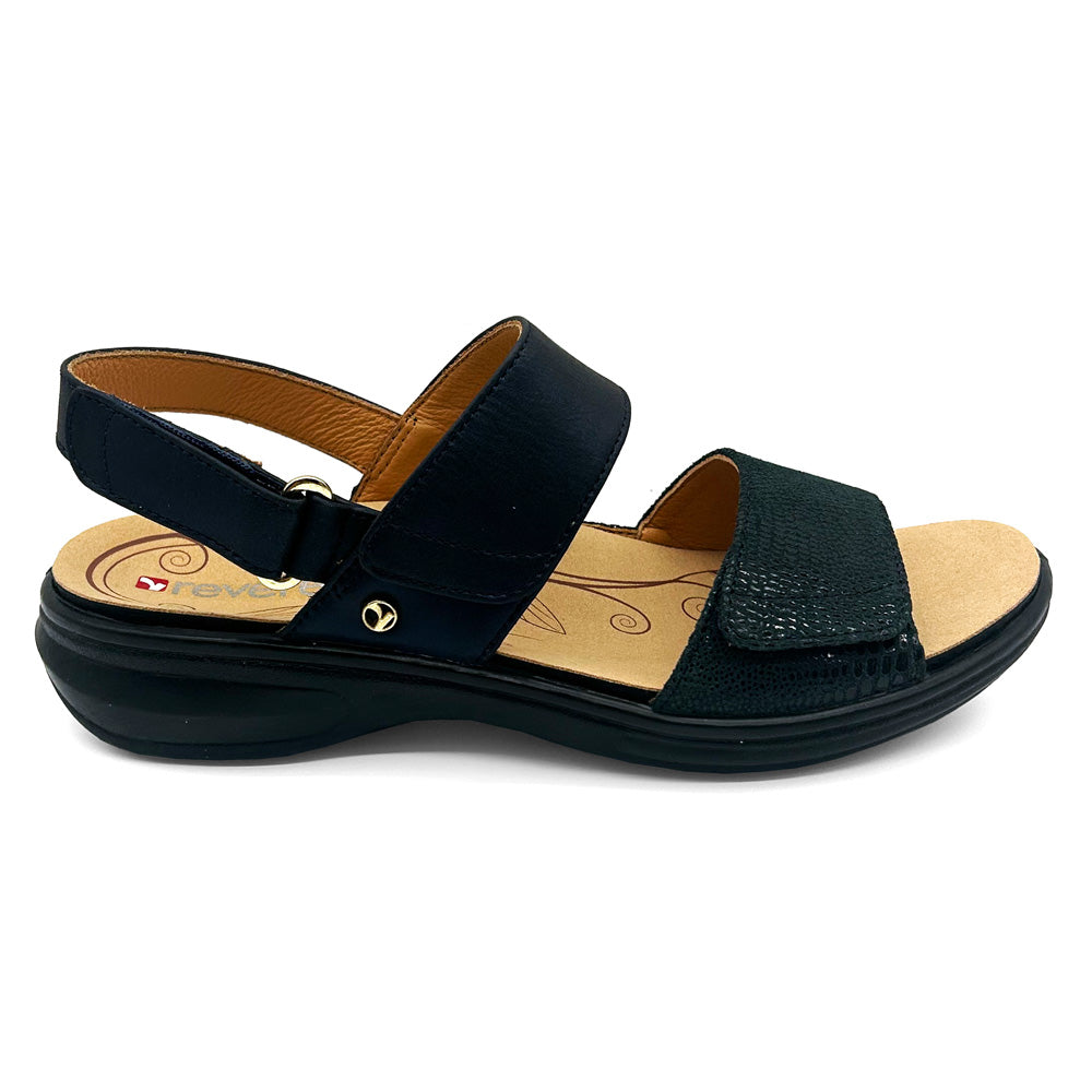 Revere Women's Como Navy Lizard/Sapphire