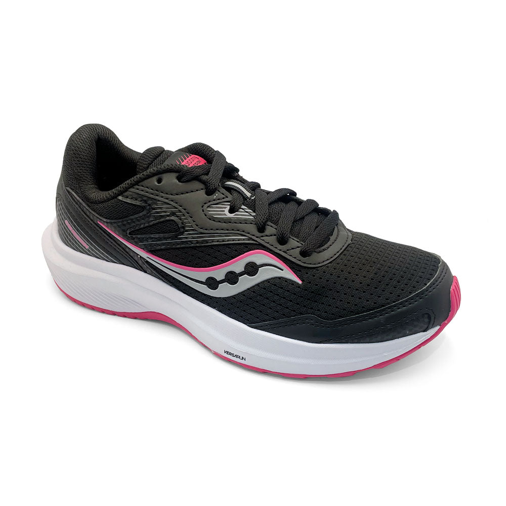 Saucony Women's Cohesion 16 Black/Fuschia