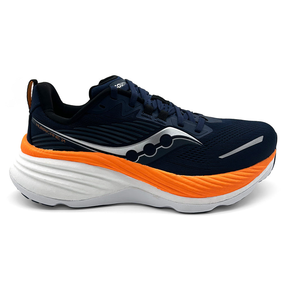 Saucony Men's Hurricane 24 Navy/Peel