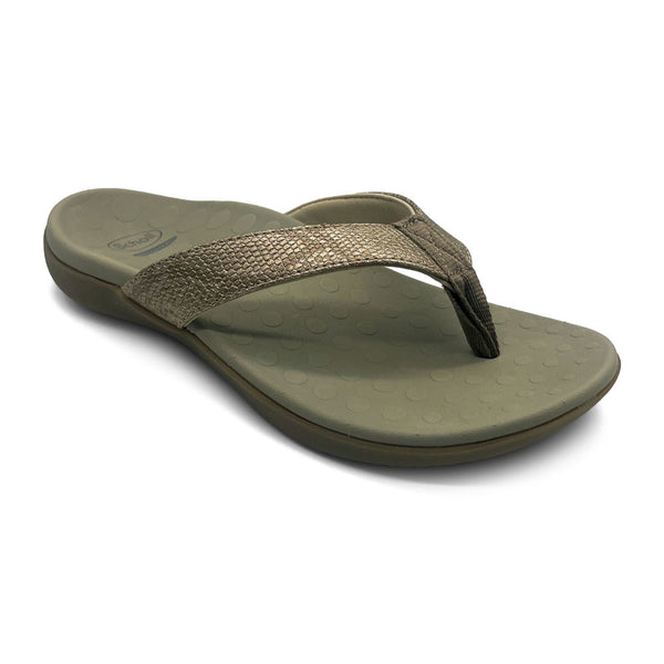 Scholl Sonoma Shimmer Thongs Silver (incomplete) - HBE-7770
