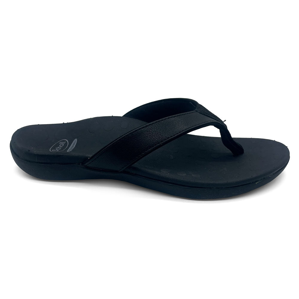 Scholl Orthaheel Women's Sonoma II Smooth Black