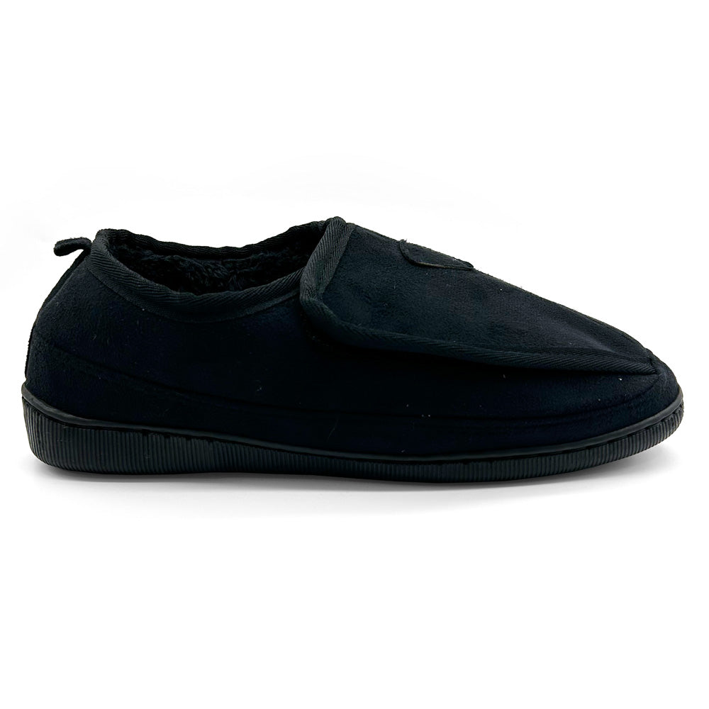 Scholl Orthaheel Unisex Ez-on Slipper Black