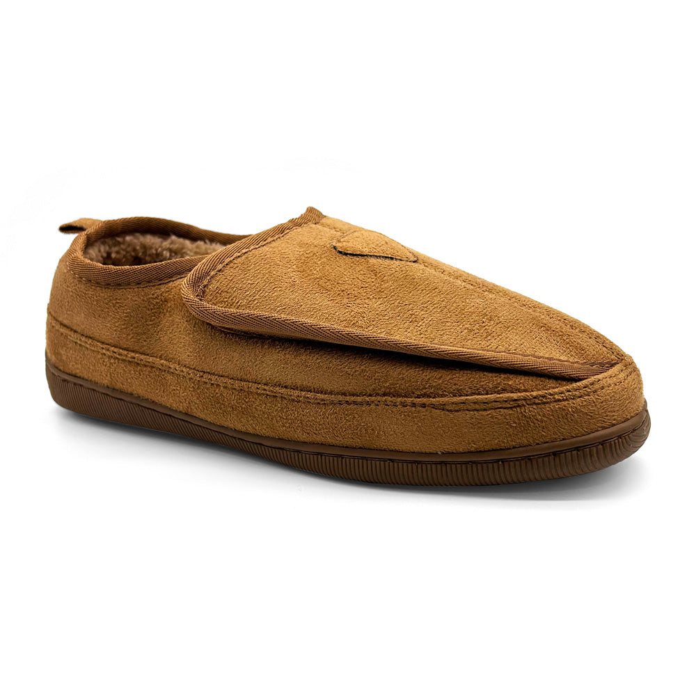 “Scholl Orthaheel Unisex Ez-on Slipper Tan