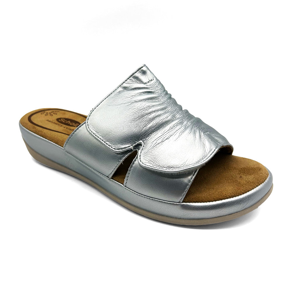 Scholl Orthaheel Women's Cora Silver