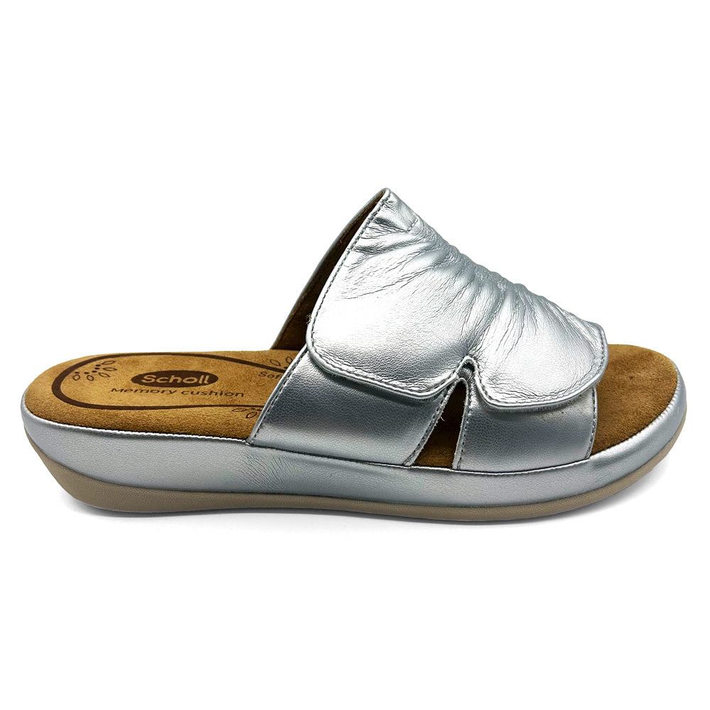 Scholl Orthaheel Women's Cora Silver
